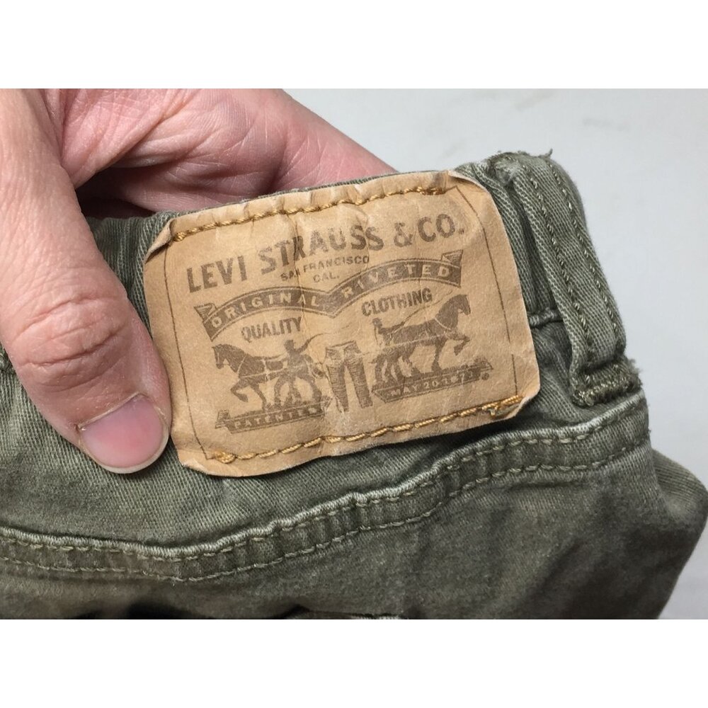 Levi Jogger Pants (Olive Green Color) Size 16XL Juniors/Girls - Picture 7 of 7